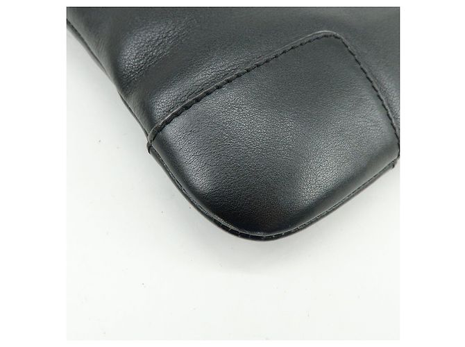 LOEWE Borsa a tracolla Anagram in pelle di vitello Borsa a tracolla Black - vista 8