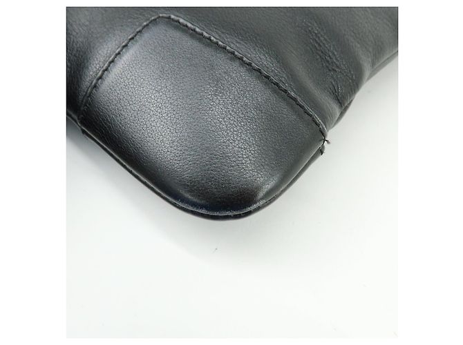 LOEWE Borsa a tracolla Anagram in pelle di vitello Borsa a tracolla Black - vista 9