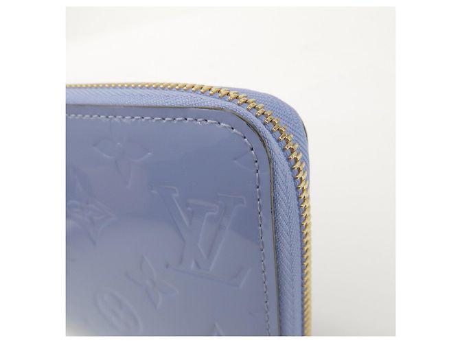 Portafoglio Round Zippy Louis Vuitton Monogram Vernis Lilas M90141 - vista 10