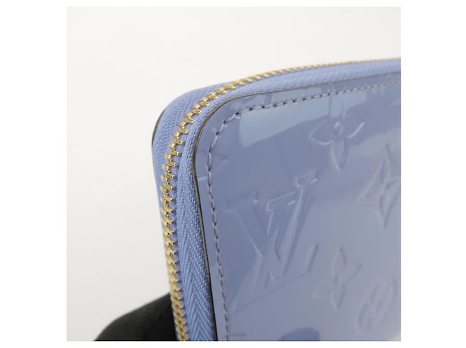 Portafoglio Round Zippy Louis Vuitton Monogram Vernis Lilas M90141 - vista 11