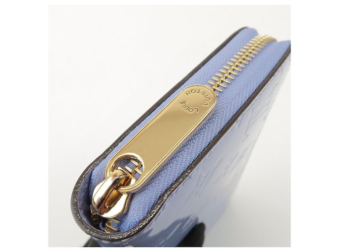 Portafoglio Round Zippy Louis Vuitton Monogram Vernis Lilas M90141 - vista 14