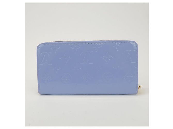 Portafoglio Round Zippy Louis Vuitton Monogram Vernis Lilas M90141 - vista 2