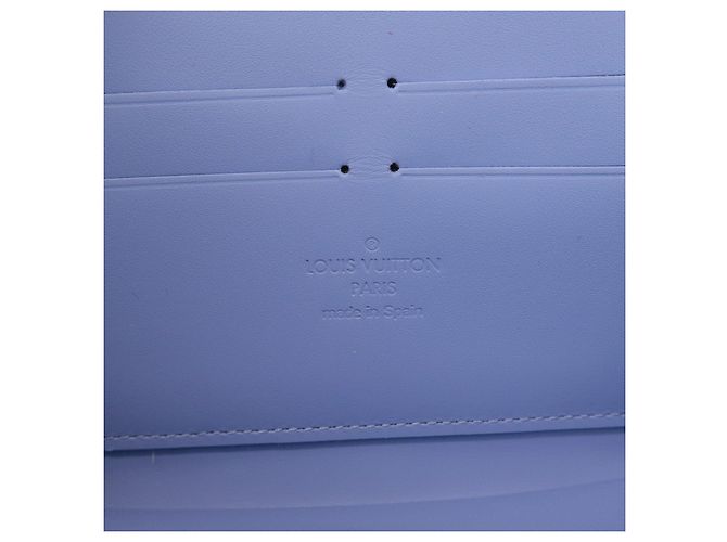Portafoglio Round Zippy Louis Vuitton Monogram Vernis Lilas M90141 - vista 21