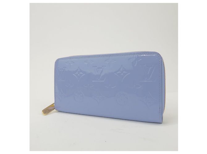 Portafoglio Round Zippy Louis Vuitton Monogram Vernis Lilas M90141 - vista 3