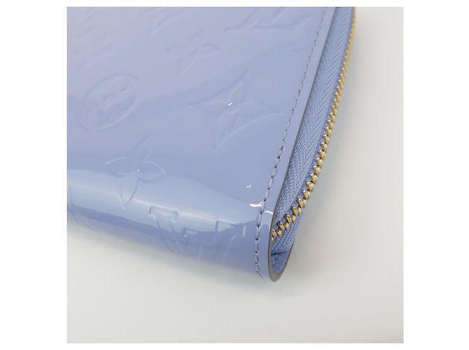 Portafoglio Round Zippy Louis Vuitton Monogram Vernis Lilas M90141 - vista 6