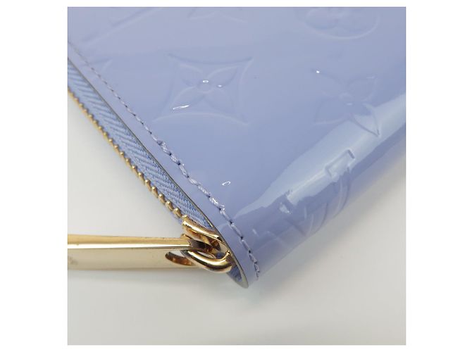 Portafoglio Round Zippy Louis Vuitton Monogram Vernis Lilas M90141 - vista 7