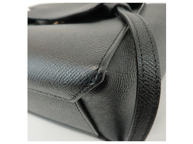 Céline CELINE Borsa Belt Bag in pelle 2WAY Borsa a tracolla Borsa a mano Nero - vista 10
