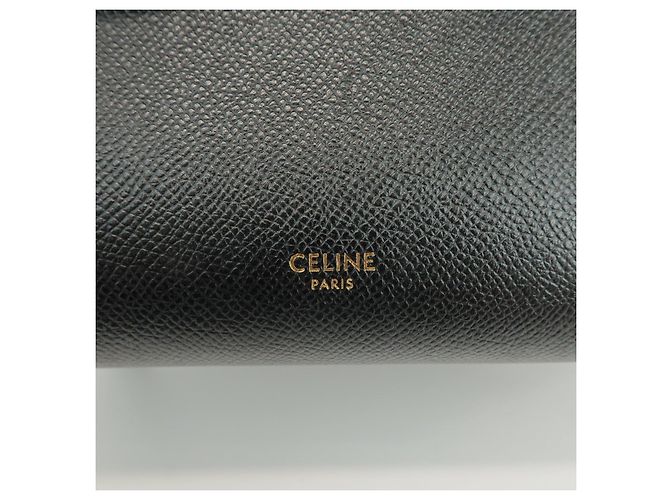 Céline CELINE Borsa Belt Bag in pelle 2WAY Borsa a tracolla Borsa a mano Nero - vista 17