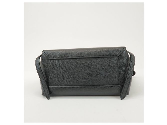 Céline CELINE Borsa Belt Bag in pelle 2WAY Borsa a tracolla Borsa a mano Nero - vista 5