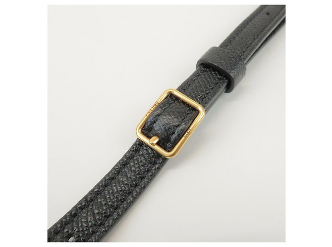 Céline CELINE Borsa Belt Bag in pelle 2WAY Borsa a tracolla Borsa a mano Nero - vista 6