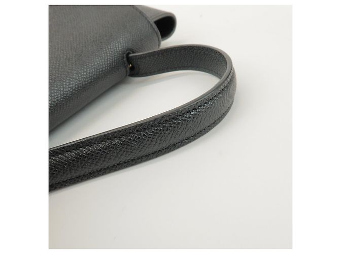 Céline CELINE Borsa Belt Bag in pelle 2WAY Borsa a tracolla Borsa a mano Nero - vista 8