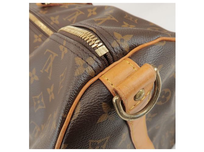 Louis Vuitton Monogram Keep All Bandouliere 60 Borsa Boston M41412 - vista 17