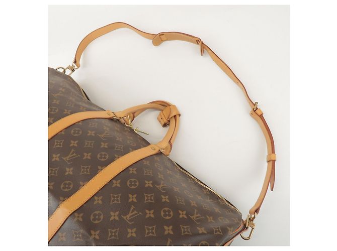 Louis Vuitton Monogram Keep All Bandouliere 60 Borsa Boston M41412 - vista 6