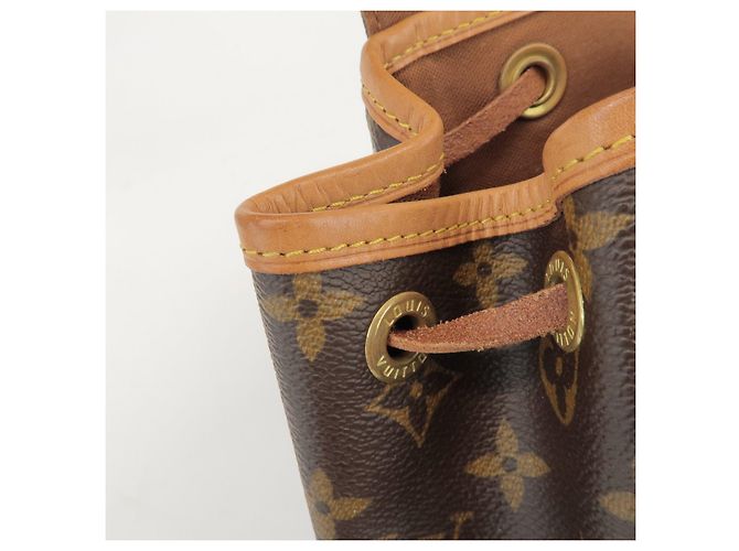 Zaino Louis Vuitton Monogram Mini Montsouris Brown M51137 - vista 19