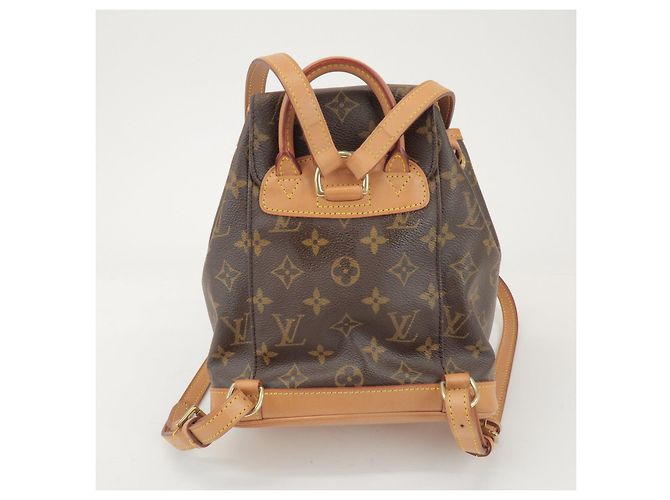 Zaino Louis Vuitton Monogram Mini Montsouris Brown M51137 - vista 2