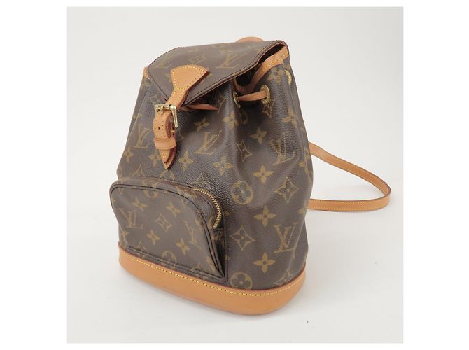 Zaino Louis Vuitton Monogram Mini Montsouris Brown M51137 - vista 3
