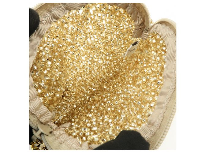 Autre Marque ANTEPRIMA Set di 4 pochette e charm per borsa in PVC Wire Silver Gold - vista 13