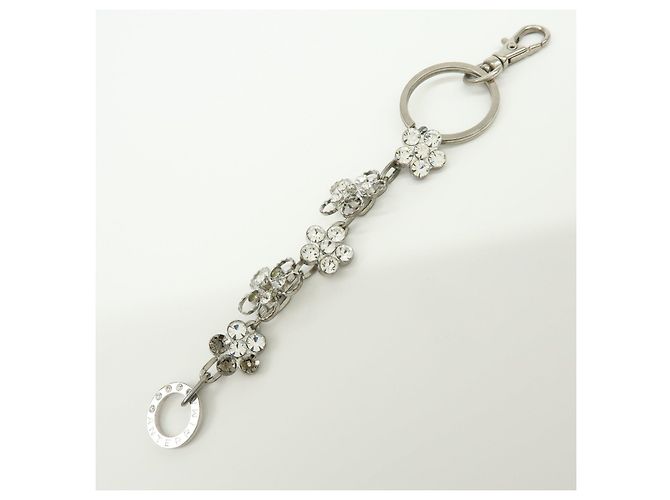Autre Marque ANTEPRIMA Set di 4 pochette e charm per borsa in PVC Wire Silver Gold - vista 17