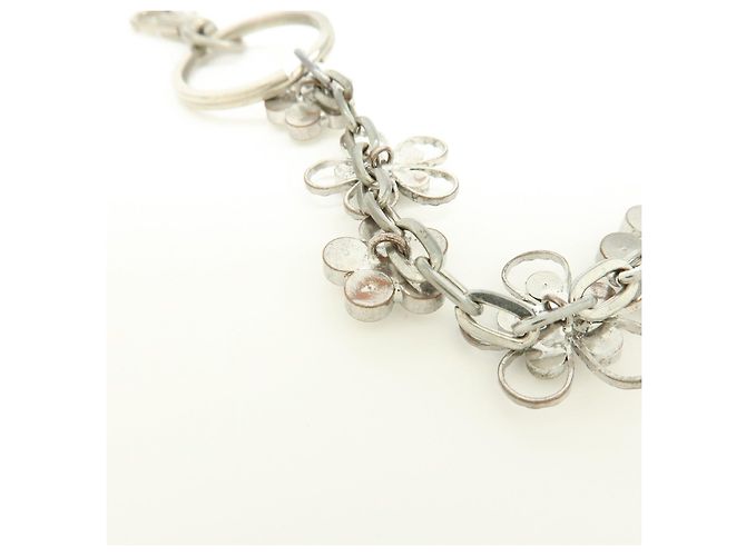 Autre Marque ANTEPRIMA Set di 4 pochette e charm per borsa in PVC Wire Silver Gold - vista 19