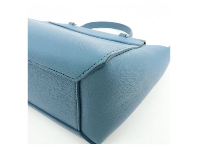 Céline CELINE Borsa Belt Bag in pelle 2Way Borsa a mano Borsa a tracolla Blu - vista 13