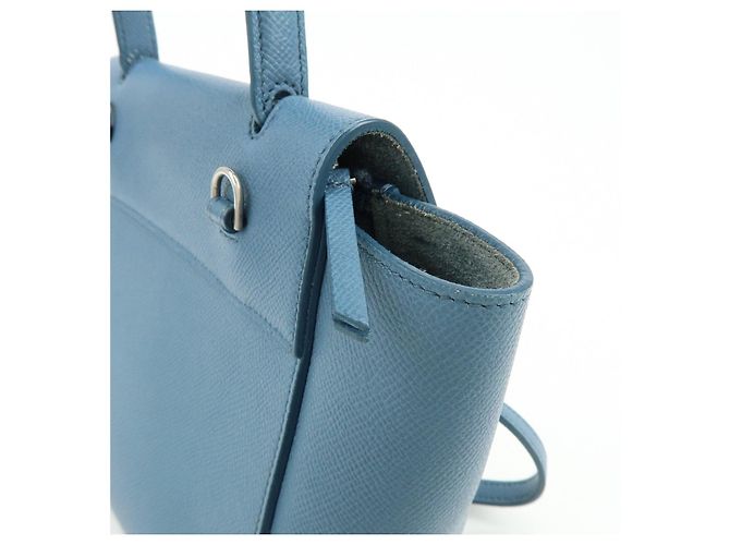 Céline CELINE Borsa Belt Bag in pelle 2Way Borsa a mano Borsa a tracolla Blu - vista 17