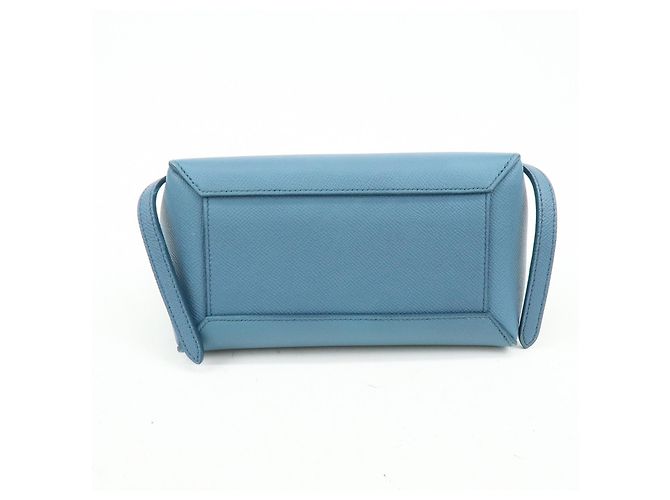 Céline CELINE Borsa Belt Bag in pelle 2Way Borsa a mano Borsa a tracolla Blu - vista 5