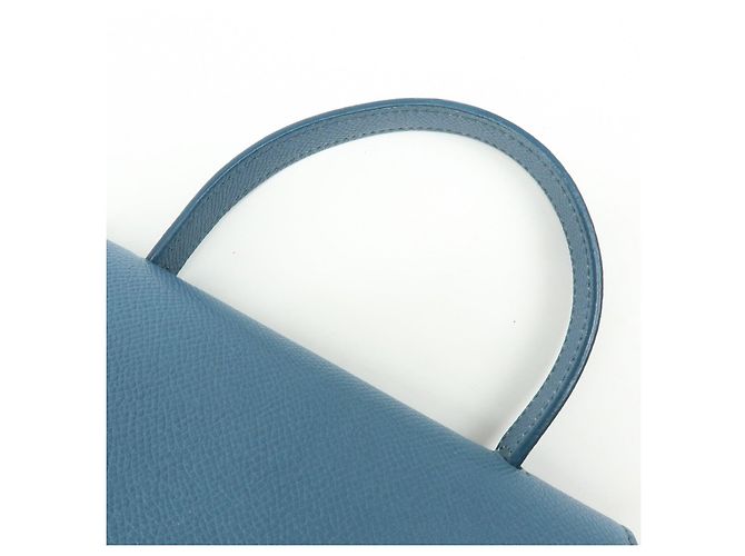 Céline CELINE Borsa Belt Bag in pelle 2Way Borsa a mano Borsa a tracolla Blu - vista 7
