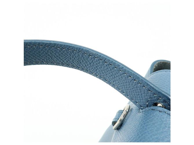 Céline CELINE Borsa Belt Bag in pelle 2Way Borsa a mano Borsa a tracolla Blu - vista 8