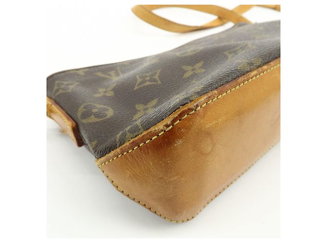Borsa a tracolla Louis Vuitton Monogram Trotteur Canvas Brown M51240 - vista 11
