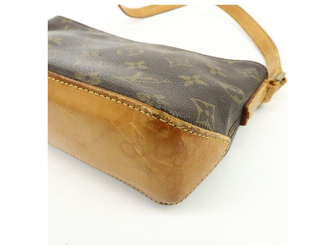 Borsa a tracolla Louis Vuitton Monogram Trotteur Canvas Brown M51240 - vista 12