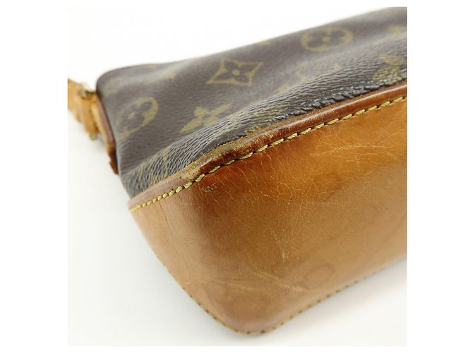 Borsa a tracolla Louis Vuitton Monogram Trotteur Canvas Brown M51240 - vista 13