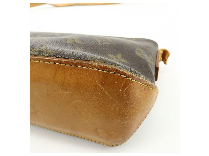 Borsa a tracolla Louis Vuitton Monogram Trotteur Canvas Brown M51240 - vista 14