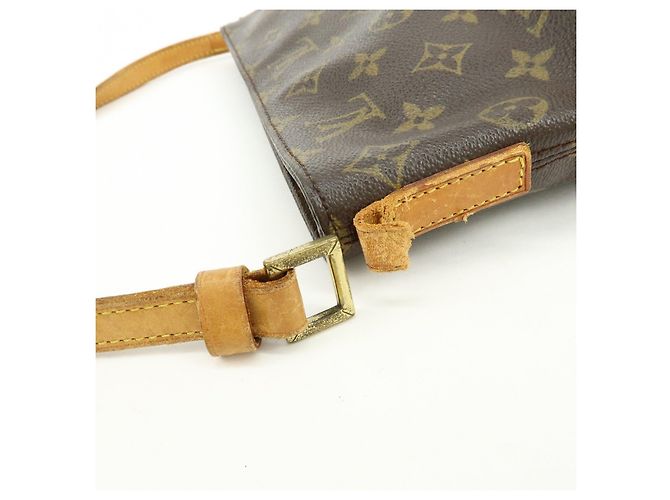 Borsa a tracolla Louis Vuitton Monogram Trotteur Canvas Brown M51240 - vista 9