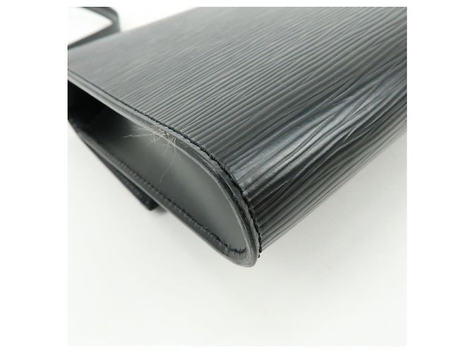 Louis Vuitton Epi Arche Borsa a tracolla 2Way Borsa Clutch Noir M52572 - vista 11