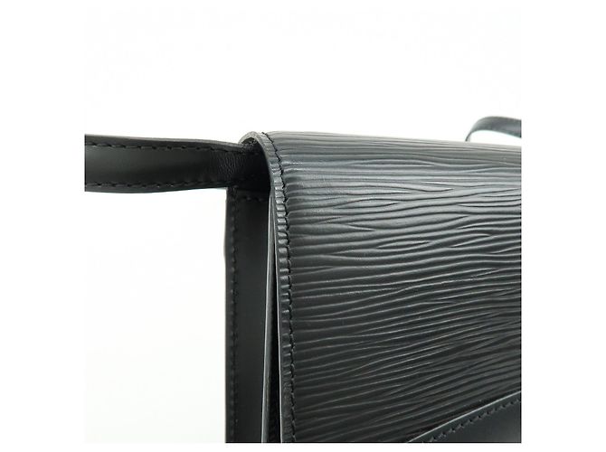 Louis Vuitton Epi Arche Borsa a tracolla 2Way Borsa Clutch Noir M52572 - vista 13
