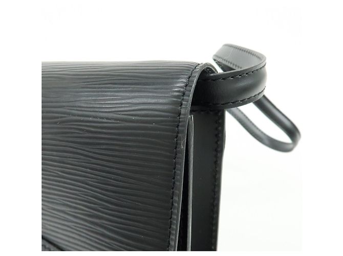 Louis Vuitton Epi Arche Borsa a tracolla 2Way Borsa Clutch Noir M52572 - vista 14