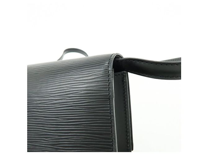Louis Vuitton Epi Arche Borsa a tracolla 2Way Borsa Clutch Noir M52572 - vista 16