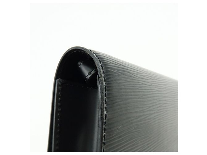 Louis Vuitton Epi Arche Borsa a tracolla 2Way Borsa Clutch Noir M52572 - vista 17