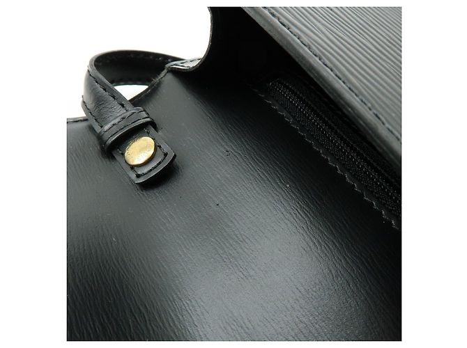 Louis Vuitton Epi Arche Borsa a tracolla 2Way Borsa Clutch Noir M52572 - vista 18