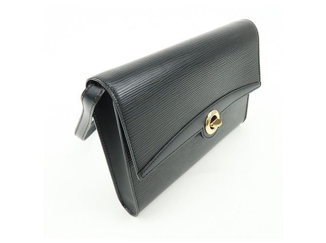 Louis Vuitton Epi Arche Borsa a tracolla 2Way Borsa Clutch Noir M52572 - vista 4