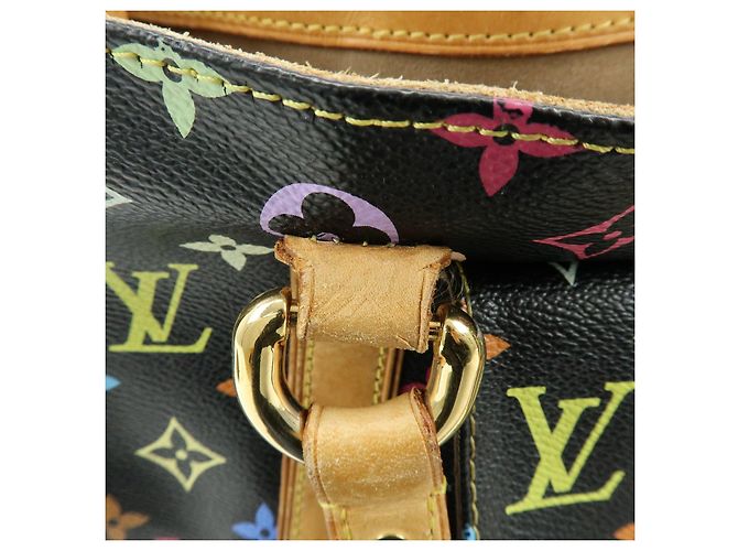 Borsa a tracolla Louis Vuitton Monogram Multicolor Aurelia MM M40095 - vista 10