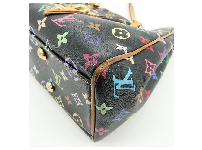 Borsa a tracolla Louis Vuitton Monogram Multicolor Aurelia MM M40095 - vista 12