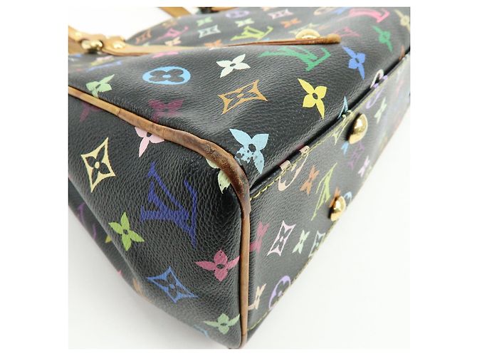 Borsa a tracolla Louis Vuitton Monogram Multicolor Aurelia MM M40095 - vista 13
