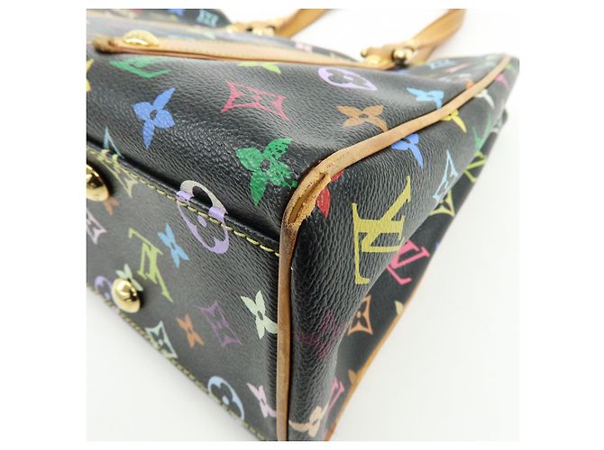 Borsa a tracolla Louis Vuitton Monogram Multicolor Aurelia MM M40095 - vista 14