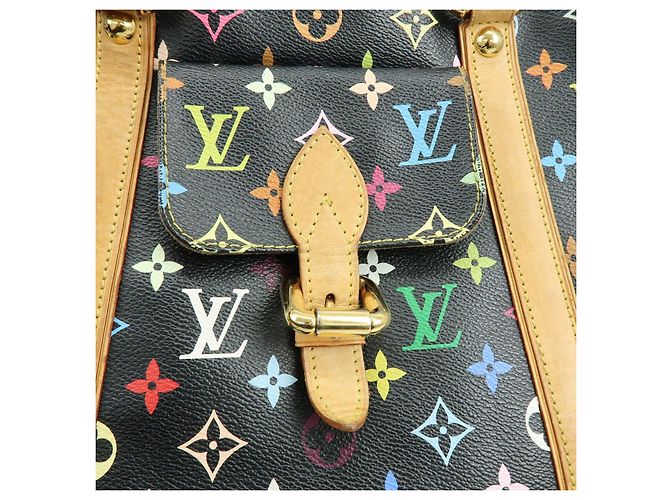 Borsa a tracolla Louis Vuitton Monogram Multicolor Aurelia MM M40095 - vista 15