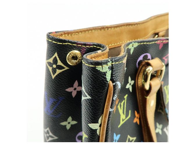 Borsa a tracolla Louis Vuitton Monogram Multicolor Aurelia MM M40095 - vista 16