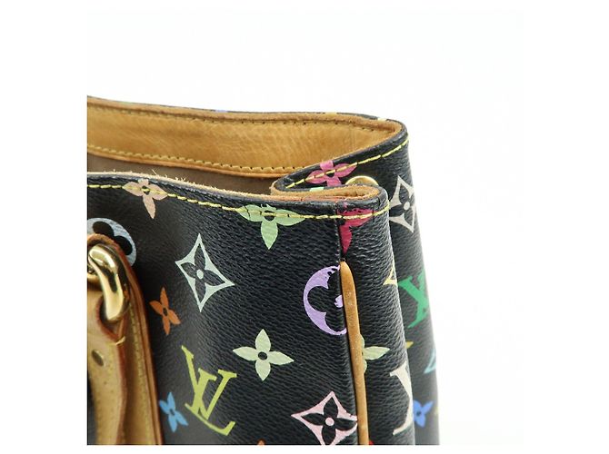 Borsa a tracolla Louis Vuitton Monogram Multicolor Aurelia MM M40095 - vista 17