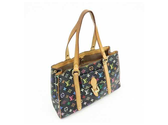 Borsa a tracolla Louis Vuitton Monogram Multicolor Aurelia MM M40095 - vista 4