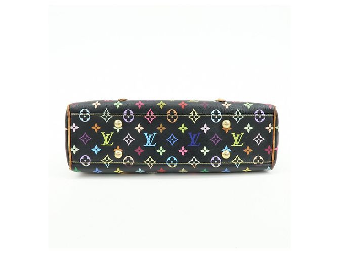 Borsa a tracolla Louis Vuitton Monogram Multicolor Aurelia MM M40095 - vista 5