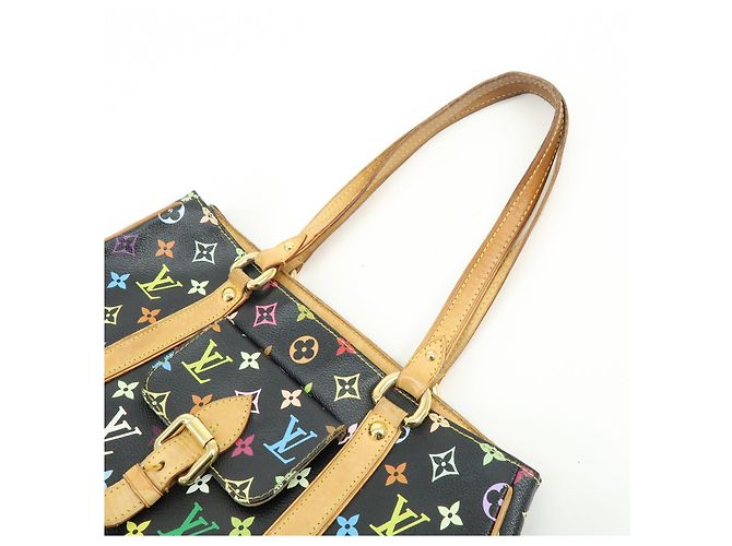 Borsa a tracolla Louis Vuitton Monogram Multicolor Aurelia MM M40095 - vista 6